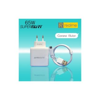 Realme 65W Superdart Gan Charger Adapter With Type C Cable - Charger