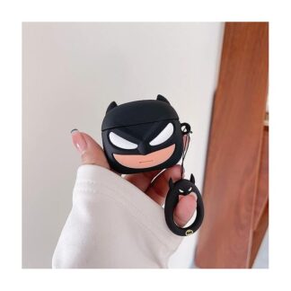 Premium BATMAN Silicone Protective Cover for Apple AirPods Pro, Pro 2 & Joyroom T03s Pro – Earbuds Case Only
