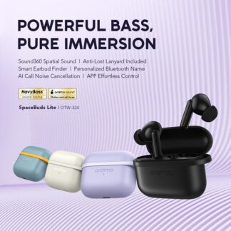 oraimo SpaceBuds Lite (OTW-324) Sound360 Anti-Lost True Wireless Earbuds