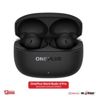 OnePlus Nord Buds 4 Pro Upto 55dB Noise Cancellation Bluetooth Earbuds (E518A)