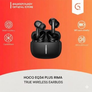 Hoco EQ34 Plus ANC+ENC TWS Earbud (App Supported)  Long 7-Hour Playtime & Bluetooth 5.4