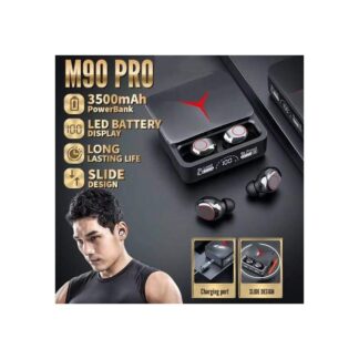 M90 Pro TWS Earphones HD Voice, Noise Cancelling, Bluetooth Earbuds - Elevate Your Audio with Unparalleled Sound Experience