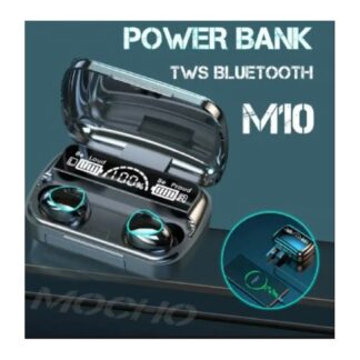 M10 TWS Wireless Bluetooth Earbuds 2500mAh Charging Case LED Display Touch Control BT 5.1 Waterproof
