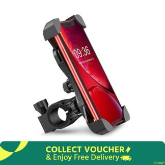 Bike And Cycle Phone Holder With Support Stand - Secure Your Phone For Hands-Free Riding Experience