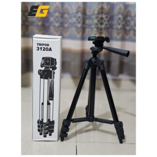 TikTok Facebook Youtube Video Making Tripod 3120 Camera Stand with Phone Holder Clip