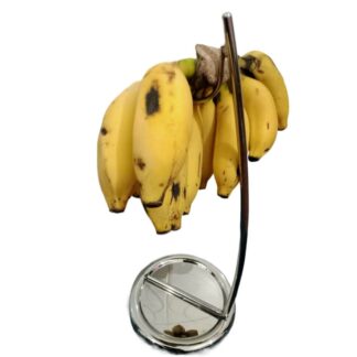Banana Stand Holder Iron Fruit Stand, Banana Hanger With Hook For Kitchen Counter