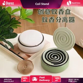 Coil Stand/ Mosquito Coil Holder/ Mosquito Coil Stand/Mosquito Coil Case Coil Devider Mosquito Coil Stand Holder Durable and Stylish with Long-Lasting Design