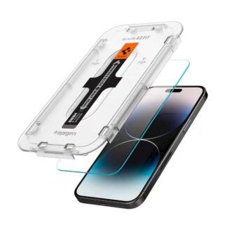 Spigen Tempered Glass Screen Protector for iPhone 14  / 15 / 16 / 17 / 18 Series