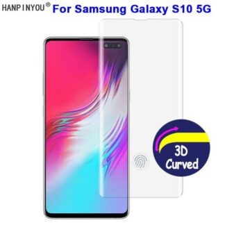 Samsung Galaxy S10 5G (A+ GRADE) UV Light Adhesive Tempered Glass Screen Protector -transparent