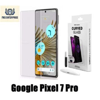 Google Pixel 7 Pro Full HD Curved Edge Liquid UV Tempered Glass Screen Protector