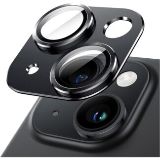 Metal Tempered Glass Camera Lens Protector Cover For iPhone 15 Pro Max 14 Plus 13 Mini 15Pro 14Pro Protection Phone Accessories