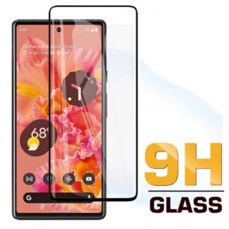 Google Pixel 6 Full Glue Tempered Glass Screen Protector Transparent