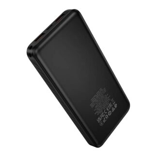 HOCO | J154 Victorious 10000mAh Power Bank | 22.5W Fast Charge + PD 20W | 3 Outputs (USB-A×2 22.5W, Type-C 20W) | Type-C 18W Input | LED Digital Display | For Android & iPhone