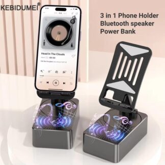 Mobile Phone Stand Bluetooth Speaker Adjustable Desktop Live Lazy Tablet Bracket Power Bank Cell Phone Holder Stand