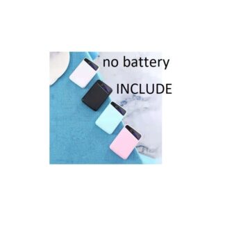 Premium Quality - Portable Stylish First Charging Power Bank Case Use 18650 Battery of 3 Piece