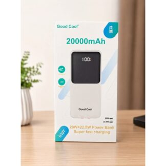 20000mAh Fast Charging Power Bank with Built-in Cable | USB-C Output | Intelligent Charging