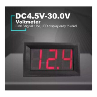 DC 5V 12V 24V 30V 0.56" LCD Digital Voltage Meter Voltmeter Battery Capacity Tester Detector for Electronic Mobile Power Bank