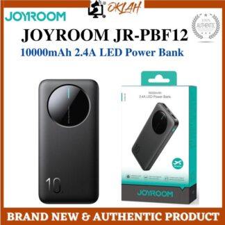 JOYROOM JR-PBF12 LED Monitor  2.4A 2x fast charging Power Bank 12W 10000mAh By Pucko Gadget