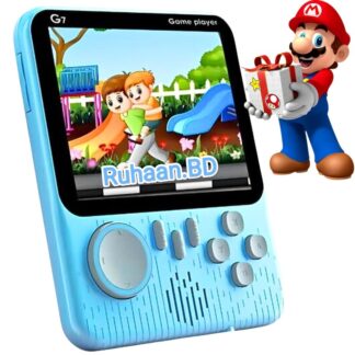 New Upgrade Portable G7 Retro Handheld Video Game Console Built in 666 Games AV Out With Power Bank Rechargeable for Kids
