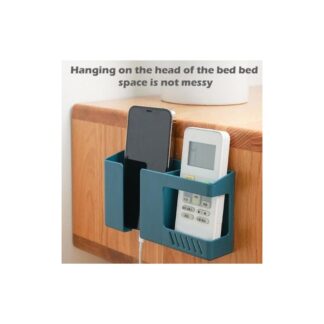 Multifunctional Wall-mounted Storage Box Punch-free Mobile Phones Remote Control Storage Rack Holders Wall Debris Storage Holder