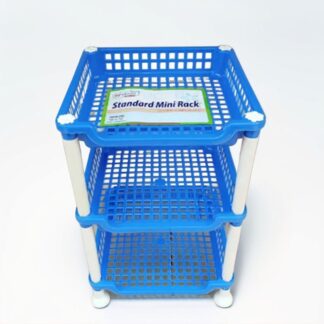 Standard Mini Plastic Rack for Kitchen Office or Home