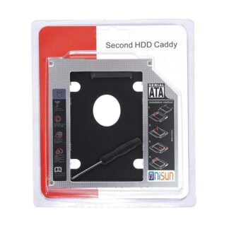 Second Hard Disk Drive CADDY-Secondary CD-ROM Storage for Laptop